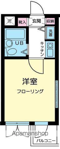 新高円寺ダイカンプラザCITY(1K/2階)の間取り写真
