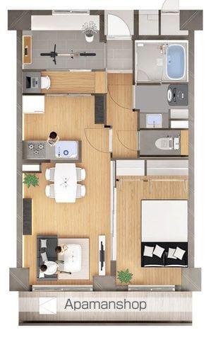 シェルクレール大森(2LDK/2階)の間取り写真