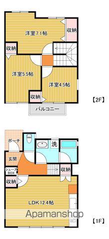 サンタモニカ(3LDK)の間取り写真
