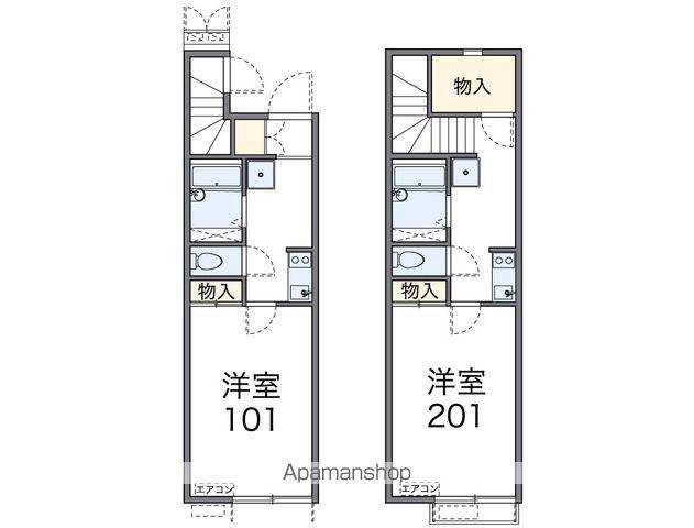 レオネクストNANA(1K/2階)の間取り写真