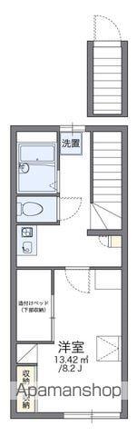 レオパレスPUREⅢ(1K/2階)の間取り写真