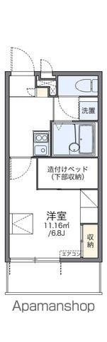 レオパレス寺地(1K/2階)の間取り写真