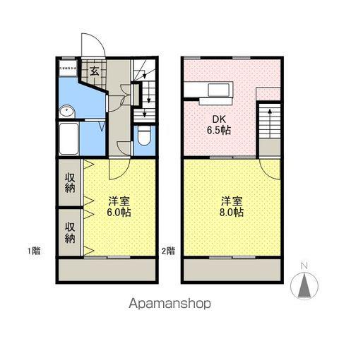 佐和ハイツ(2DK)の間取り写真