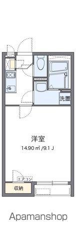 クレイノデイジー(1K/1階)の間取り写真