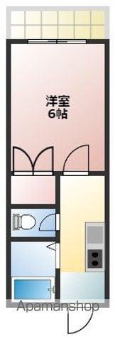 D LIGHT BLD(1K/3階)の間取り写真