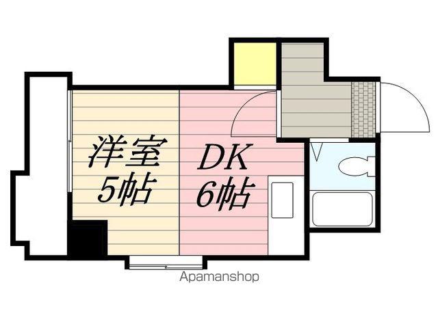 シティハイムN18(1DK/2階)の間取り写真