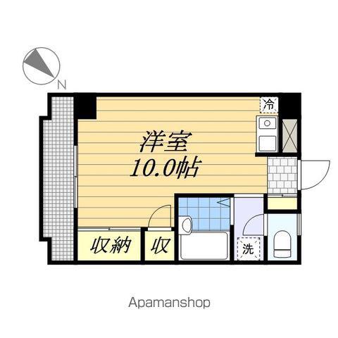 アンシャンテ21(ワンルーム/10階)の間取り写真