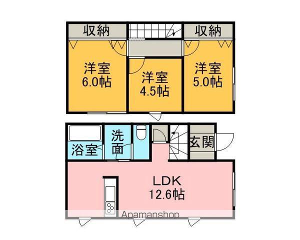 ルミエル(3LDK)の間取り写真