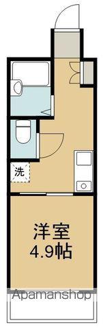 プラウディア宮城野(1K/6階)の間取り写真