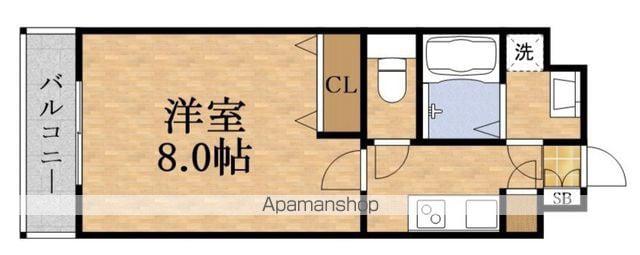 ADVANCE大阪城エストレージャ(1K/10階)の間取り写真