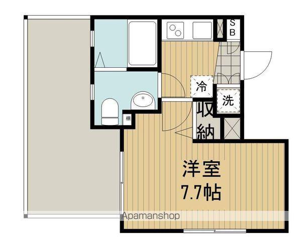 アルページュ阿佐谷(1K/5階)の間取り写真