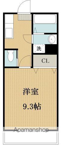 SHIGA CORPO(1K/1階)の間取り写真