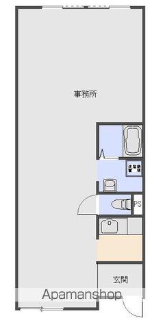 CUBE21(ワンルーム/3階)の間取り写真