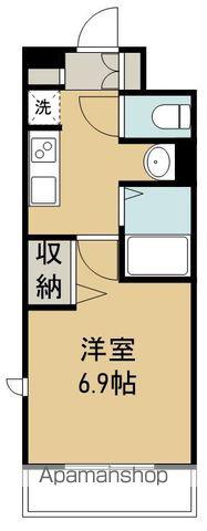 ベレタ卸町(1K/3階)の間取り写真