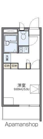 レオパレスISEYA(1K/2階)の間取り写真