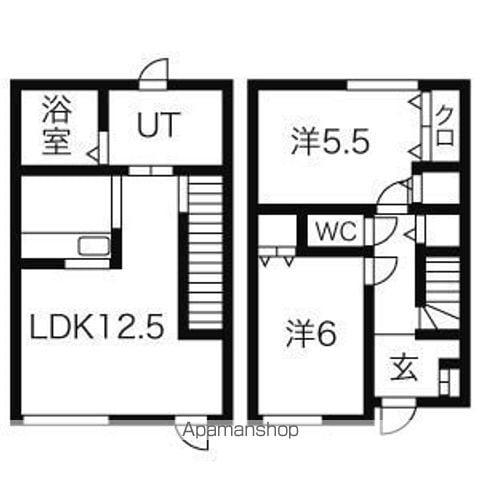 フレッサ(2LDK)の間取り写真
