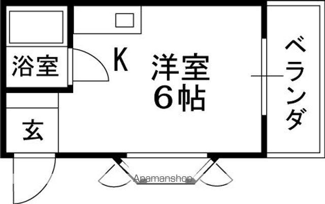 TS SQUARE AKETA(ワンルーム/4階)の間取り写真