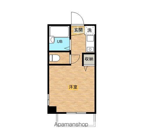 カレッジハイツ慧(ワンルーム/3階)の間取り写真