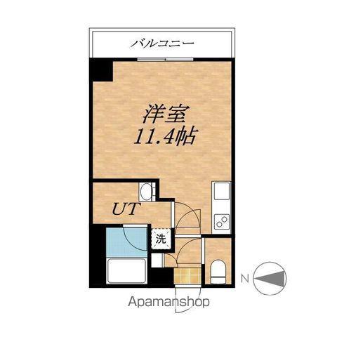 フォーレストインみなみ野2(ワンルーム/4階)の間取り写真