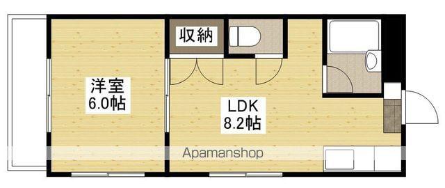 サンシティー洋光(1LDK/1階)の間取り写真