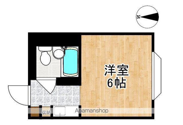 サンコーポ瓦堂(ワンルーム/2階)の間取り写真