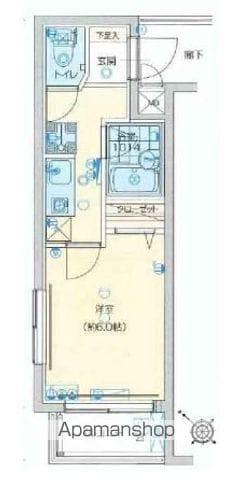 ヴェルト練馬桜台(1K/2階)の間取り写真