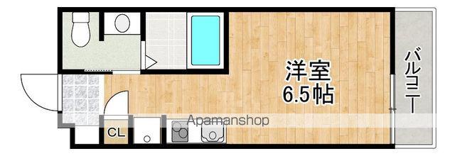 レガーロ鳳東町(ワンルーム/2階)の間取り写真