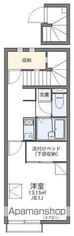 レオネクストHIGHWOODⅠ(1K/2階)の間取り写真