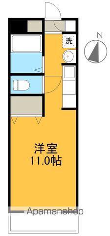 フィットハイム日の出(ワンルーム/1階)の間取り写真