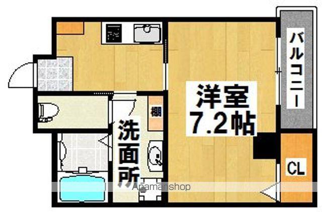 エヌエムキャラントアン(1K/3階)の間取り写真