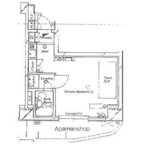 朝日プラザ名古屋ターミナルスクエア(ワンルーム/4階)の間取り写真