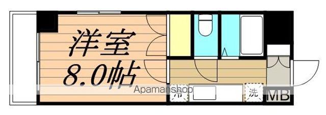 リエス宮城野(1K/3階)の間取り写真