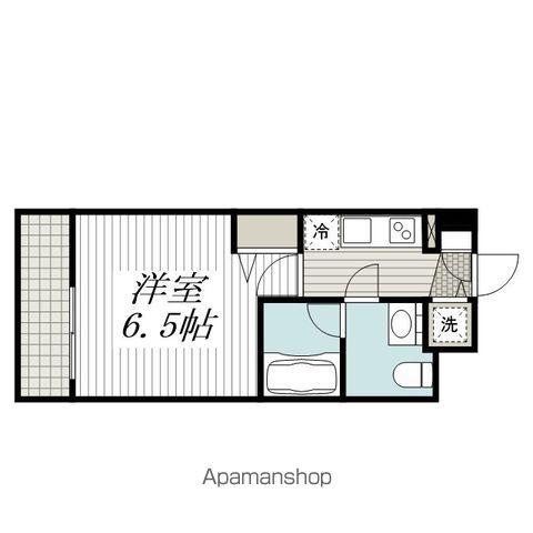 SYNEX横濱阪東橋2(1K/8階)の間取り写真