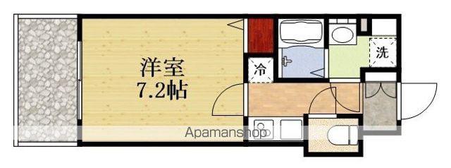 S-RESIDENCE新大阪リデンテ(1K/2階)の間取り写真