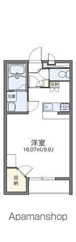 レオパレス双柳3番館(1K/2階)の間取り写真