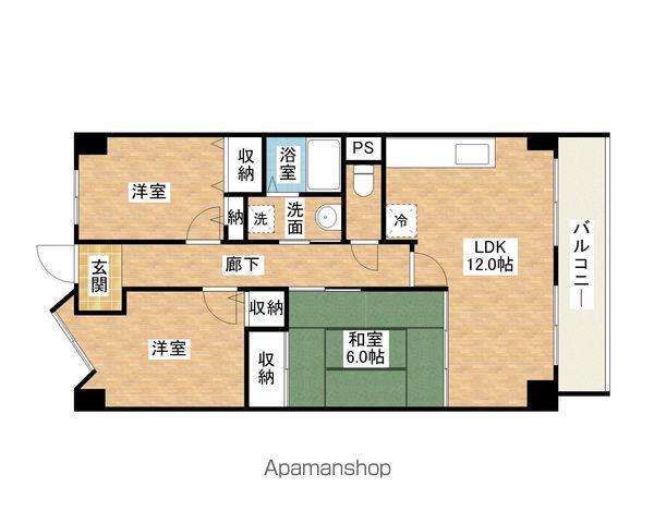 ルノン和泉中央(3LDK/9階)の間取り写真