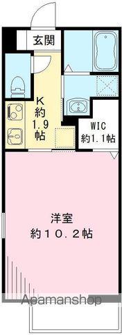 リコルド(1K/2階)の間取り写真