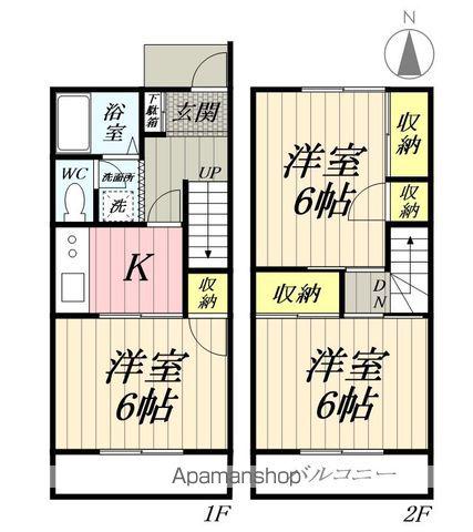 サンユーハイツ(3K)の間取り写真