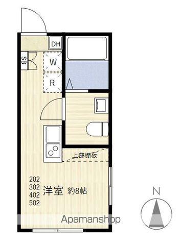 SK門前仲町Ⅰ(ワンルーム/2階)の間取り写真