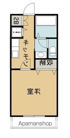 J.CITY(1K/5階)の間取り写真