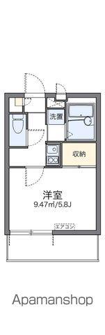 レオパレスSKY I(1K/3階)の間取り写真
