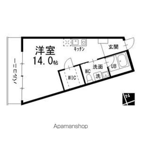 PLUSM MOTOYAMA(ワンルーム/3階)の間取り写真