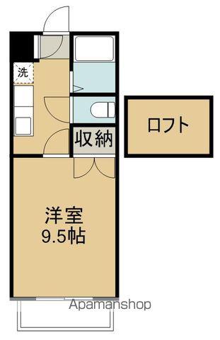 ヴァルーンレイム21(1K/1階)の間取り写真