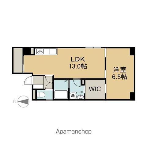 パークレジデンス丸の内駅前(1LDK/7階)の間取り写真