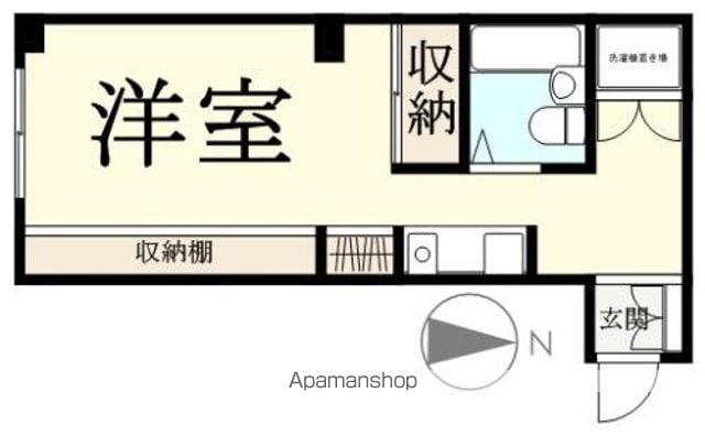 レジデンスFURUSAKI2(ワンルーム/3階)の間取り写真