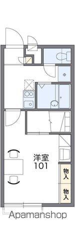 レオパレスCLOVER Ⅰ(1K/2階)の間取り写真