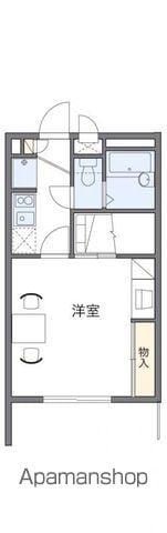レオパレス川添Ⅱ(1K/3階)の間取り写真