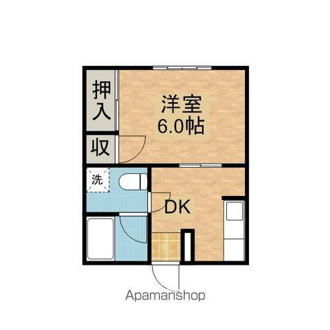 ア・ラッセラ鉢形(1DK/2階)の間取り写真