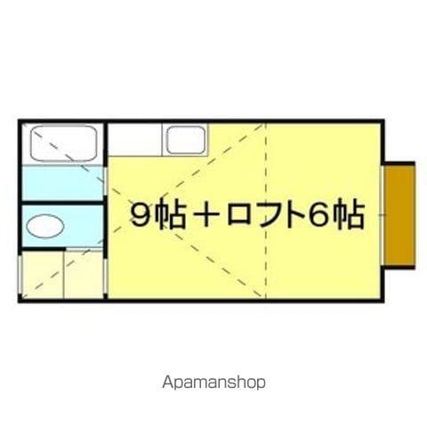 テンインポート平岸(1DK/2階)の間取り写真