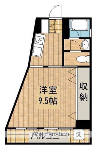 KMCビル(1K/5階)の間取り写真